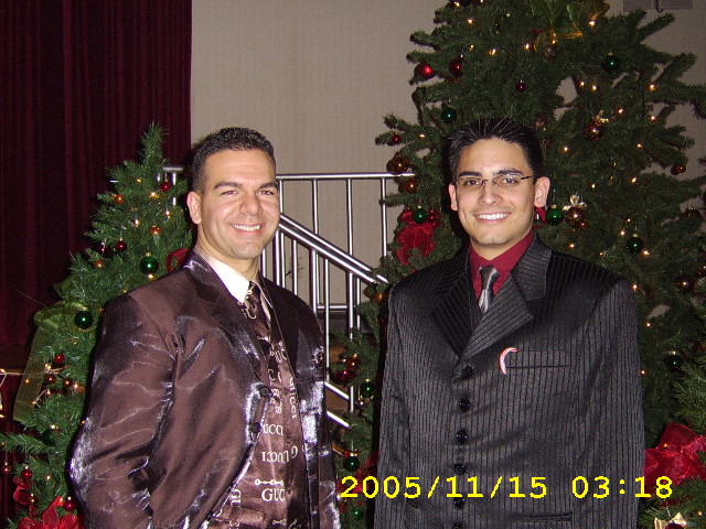 POP and Rickie at 51 MDG Christmas Party