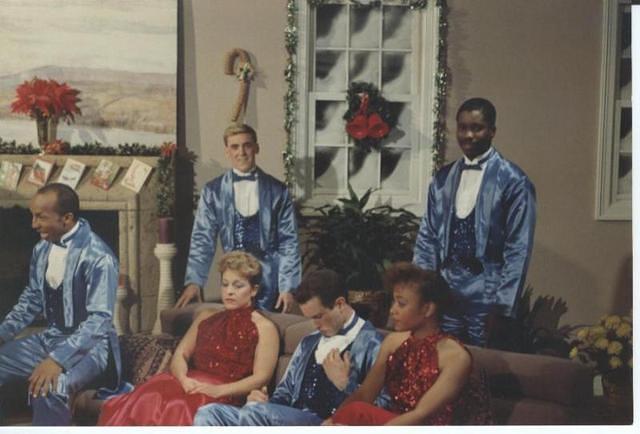 On set - Xmas Video