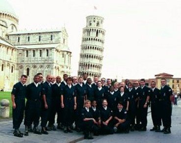 cast at leaning tower