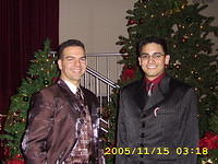 POP and Rickie at 51 MDG Christmas Party