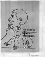 Tyrone Drawn by Artist at Kings Island TIB 78