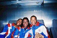 First bus ride- Charles Keesha Josh